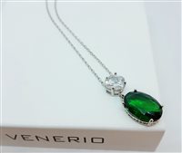 Collana Venerio Donna in Argento Cristallo COA90183 - COA90183